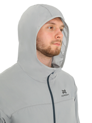 Куртка беговая Nordski Pro Light Grey