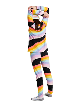 Комплект термобелья детский BURTON Kids Hw Flc Set Trubl Rainbow Mashup