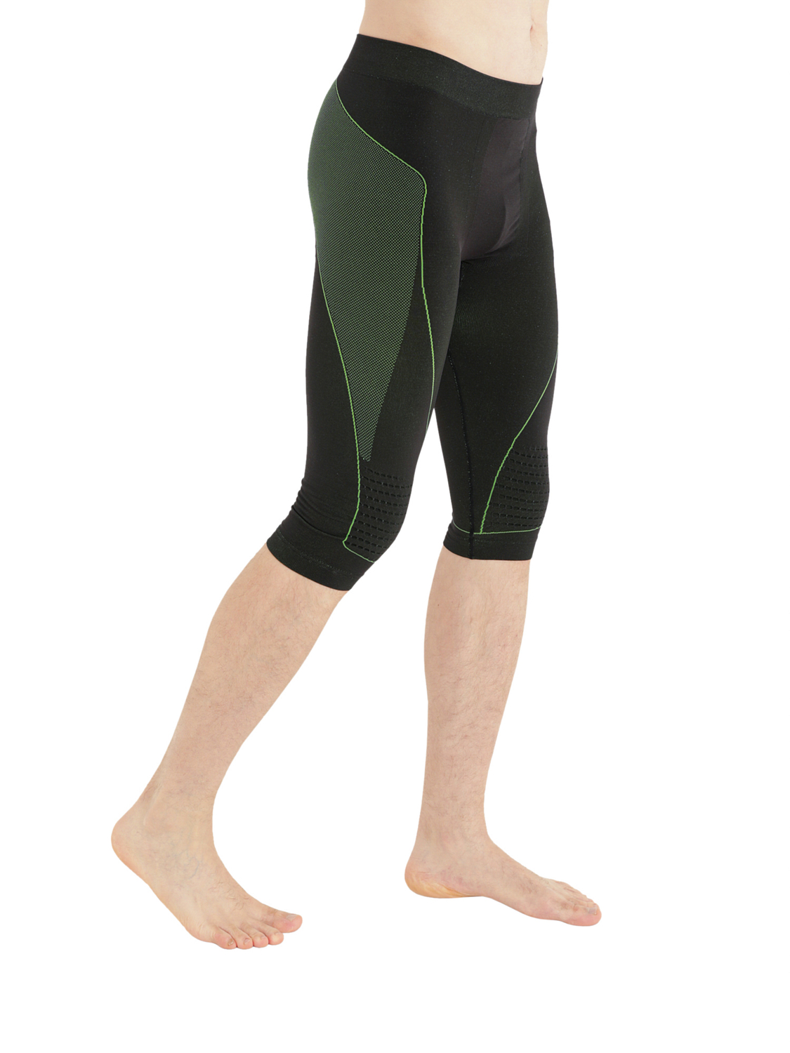 Кальсоны 3/4 Accapi Polar Bear Sport Pants Black/Lime