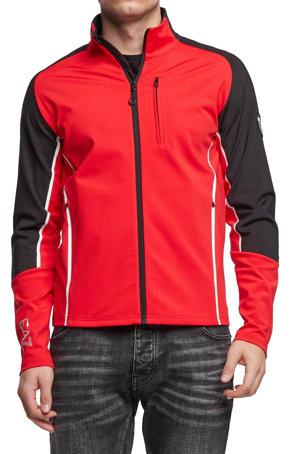 Толстовка EA7 Emporio Armani Powerstretch T-Top Fz High Risk Red