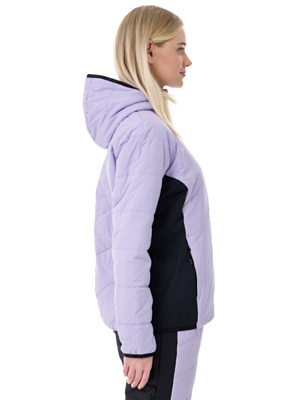 Куртка беговая Nordski Hybrid Warm W Lavender/Black