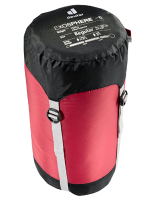 Спальник Deuter Exosphere -6° L правый Cranberry/Fire