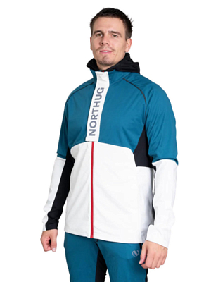 Куртка беговая Northug Ruka Softshell Синий Коралл