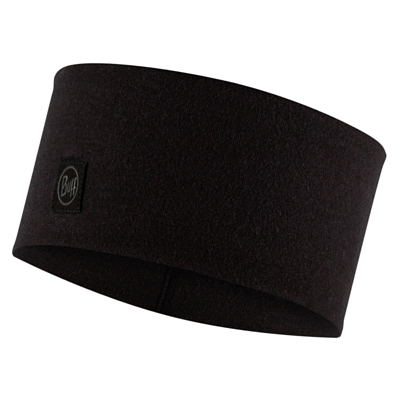 Повязка Buff Merino Wide Solid Black