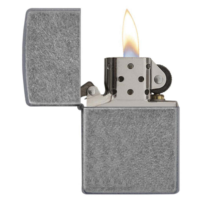 Зажигалка Zippo Plate Серебристый