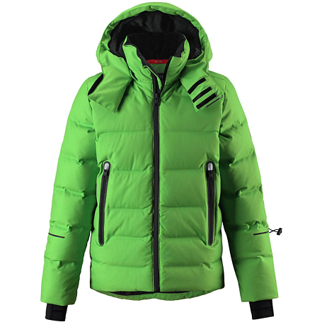 Зимняя зеленая куртка