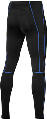 Тайтсы беговые Mizuno Warmalite Tight Черный/Фиолет