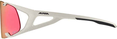 Очки солнцезащитные ALPINA Hawkeye S Qv Cool-Grey Matt/Qv Rainbow Mirror Cat.1-3 Hydrophobic, Fogstop