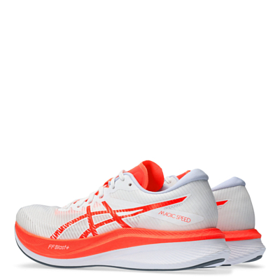 Кроссовки Asics Magic Speed 3 White/Sunrise Red