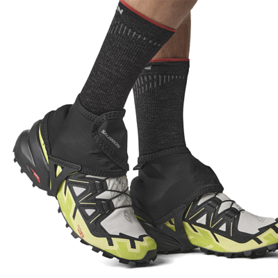 Гамаши беговые SALOMON Trail Gaiters Low Black