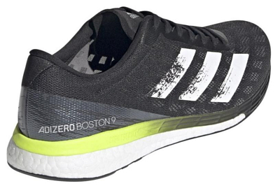 Кроссовки Adidas Adizero Boston 9 Core Black/Ftw White/Solar Yellow