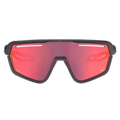 Очки солнцезащитные CEBE Strack Vision Black/Red Matte-Zone Grey/Red