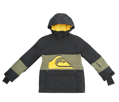 Куртка сноубордическая детская Quiksilver Steeze Boy's Snow Jacket True Black