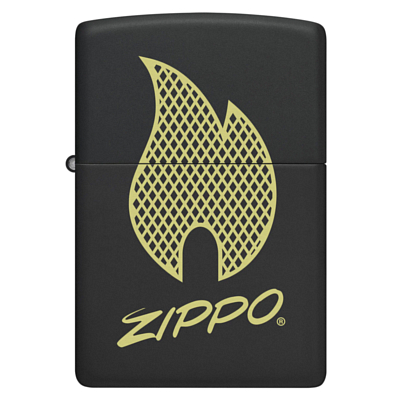 Зажигалка Zippo латунь сталь Black Matte