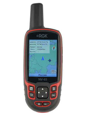 GPS навигатор RGK NV-65 Красный / Красный