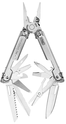 Мультиинструмент Leatherman FREE P4 21 инстр, 10,8см, чехол нейлон