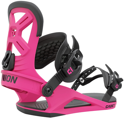 Сноуборд крепления UNION 2021-22 Cadet Hot Pink