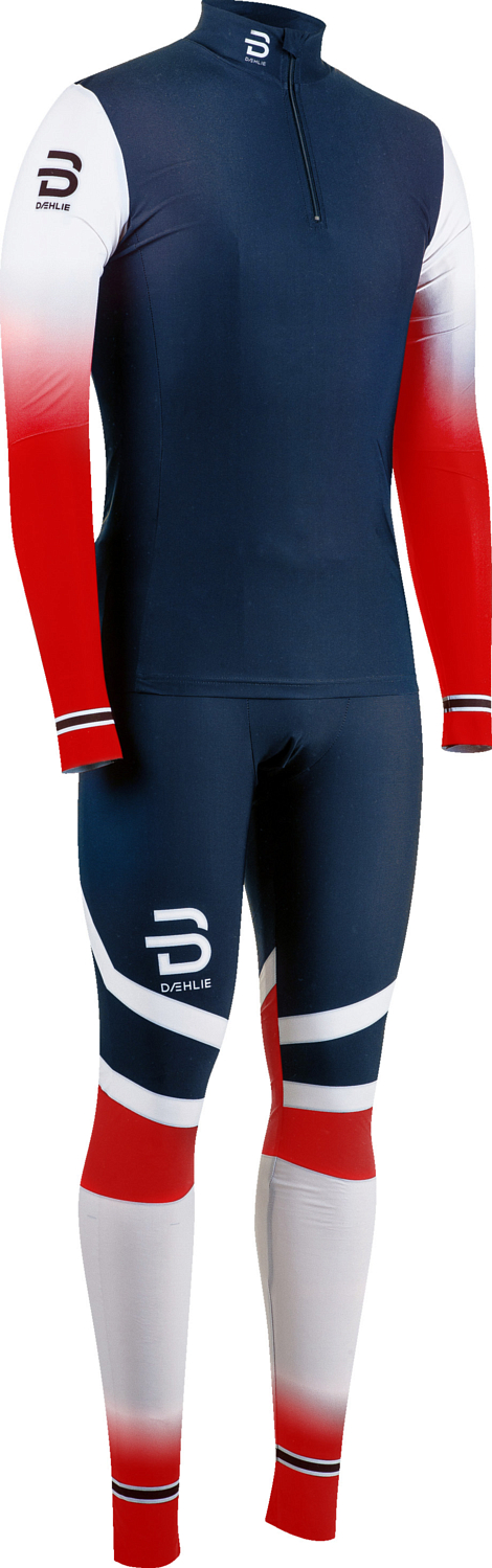 Комбинезон беговой Bjorn Daehlie 2020-21 Racesuit Nations 2-Piece Norwegian Flag