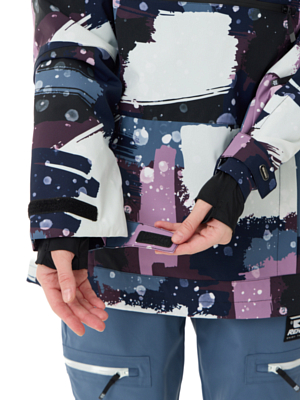 Куртка сноубордическая Анорак Rehall Vie-R Camo Abstract Lavender