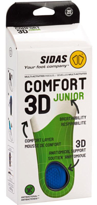 Стельки SIDAS Comfort 3D Junior