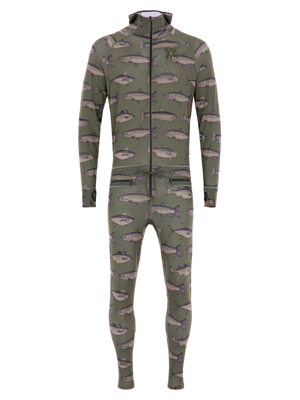 Комбинезон AIRBLASTER Classic Ninja Suit Olive Fish