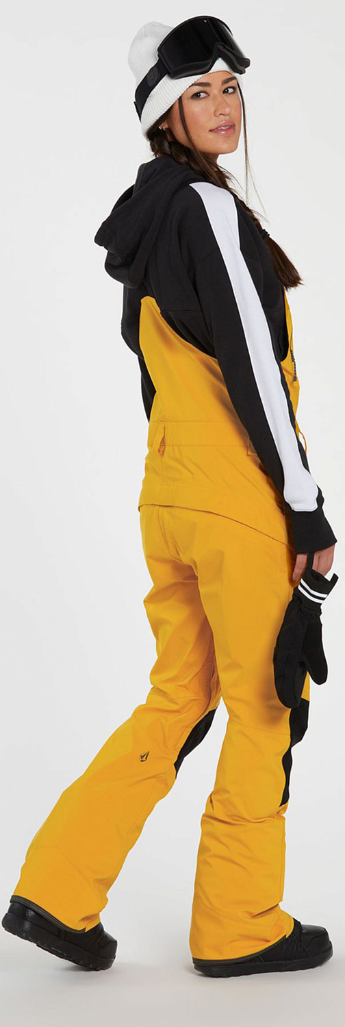 Полукомбинезон сноубордический Volcom Elm Stretch Gore Bib Overall Resin Gold