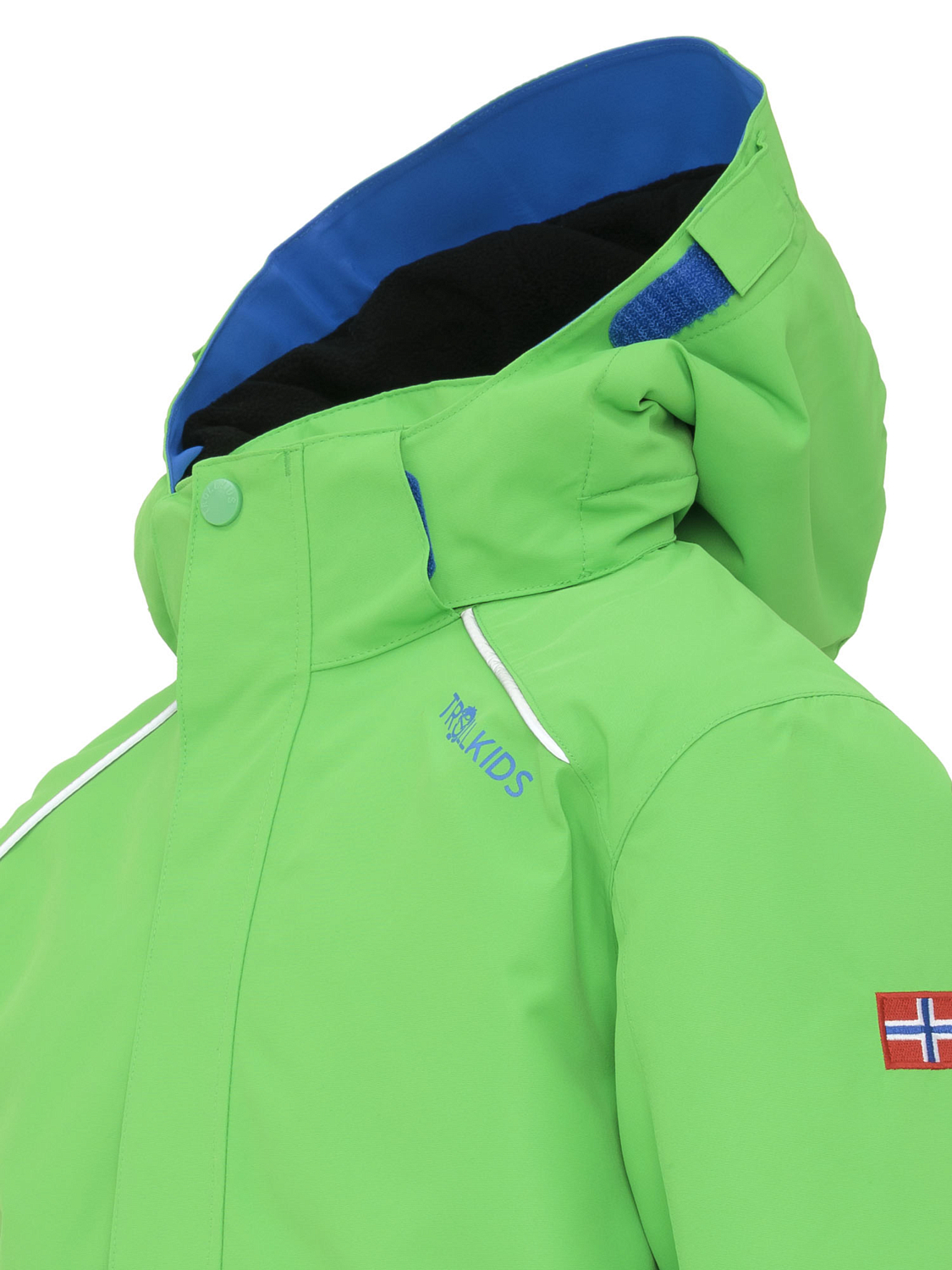 Trollkids Chaqueta Esquí Niño - Holmenkollen PRO - Bright Green