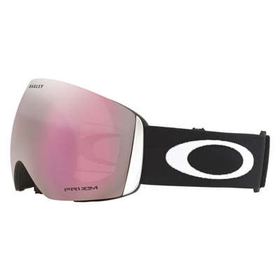 Маска горнолыжная OTG Oakley Flight Deck L Matte Black/Prizm Snow Hi Pink