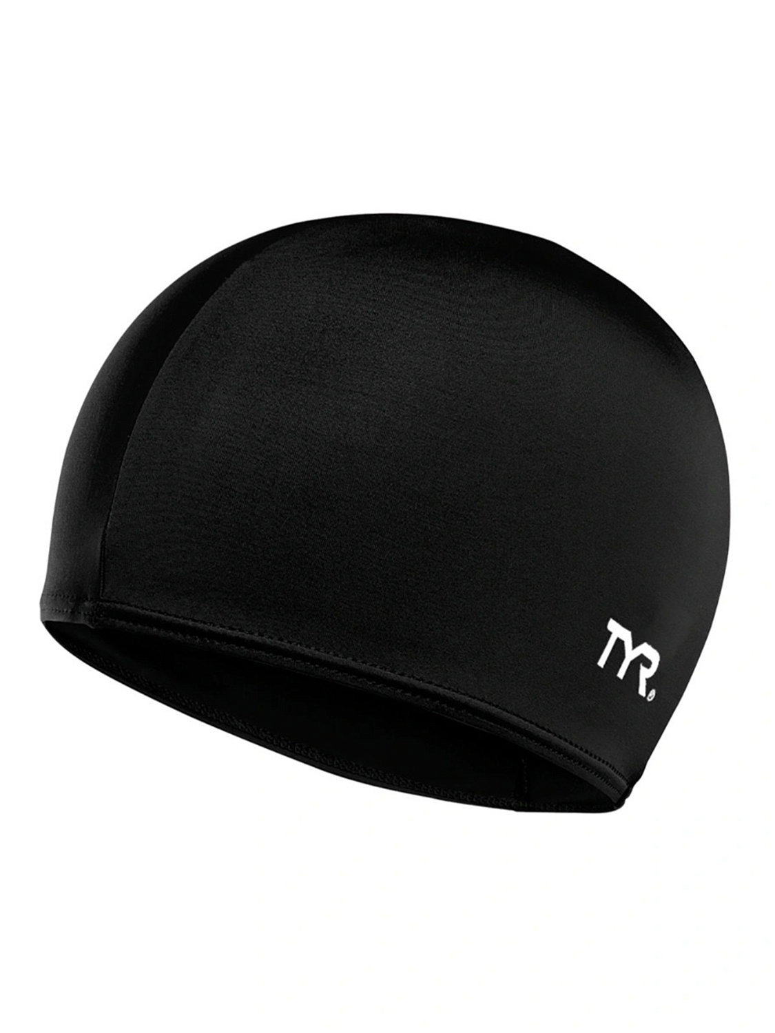 Шапочка для плавания TYR Solid Lycra Cap Черный