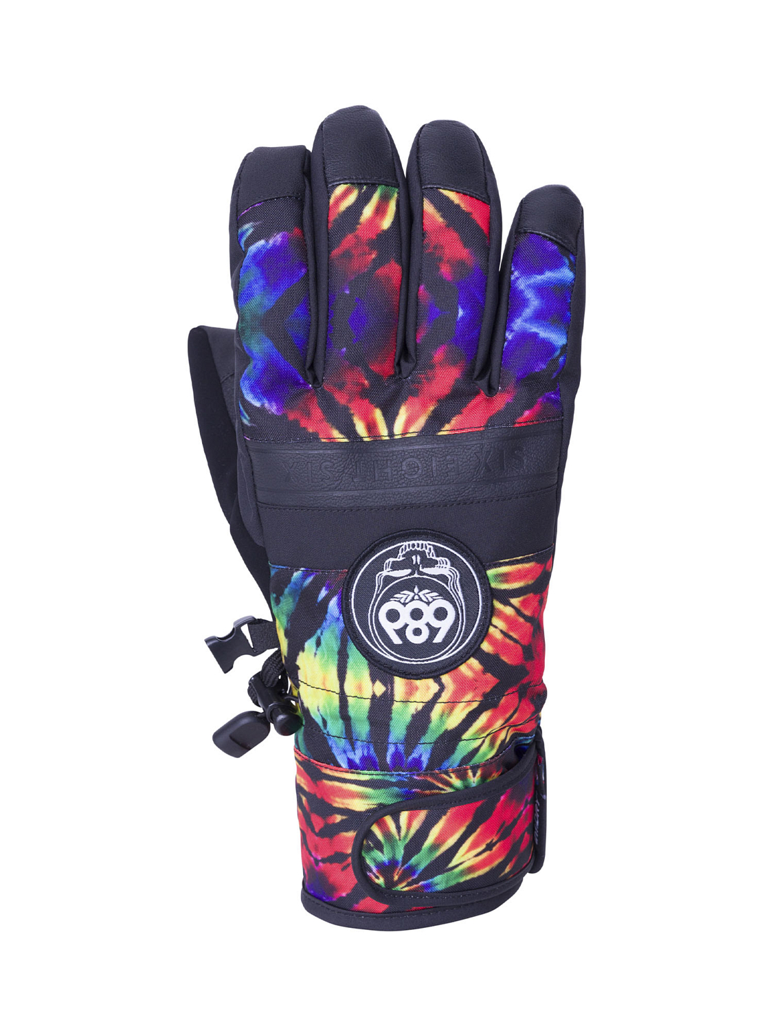 Перчатки 686 Recon Grateful Dead Black Tie Dye