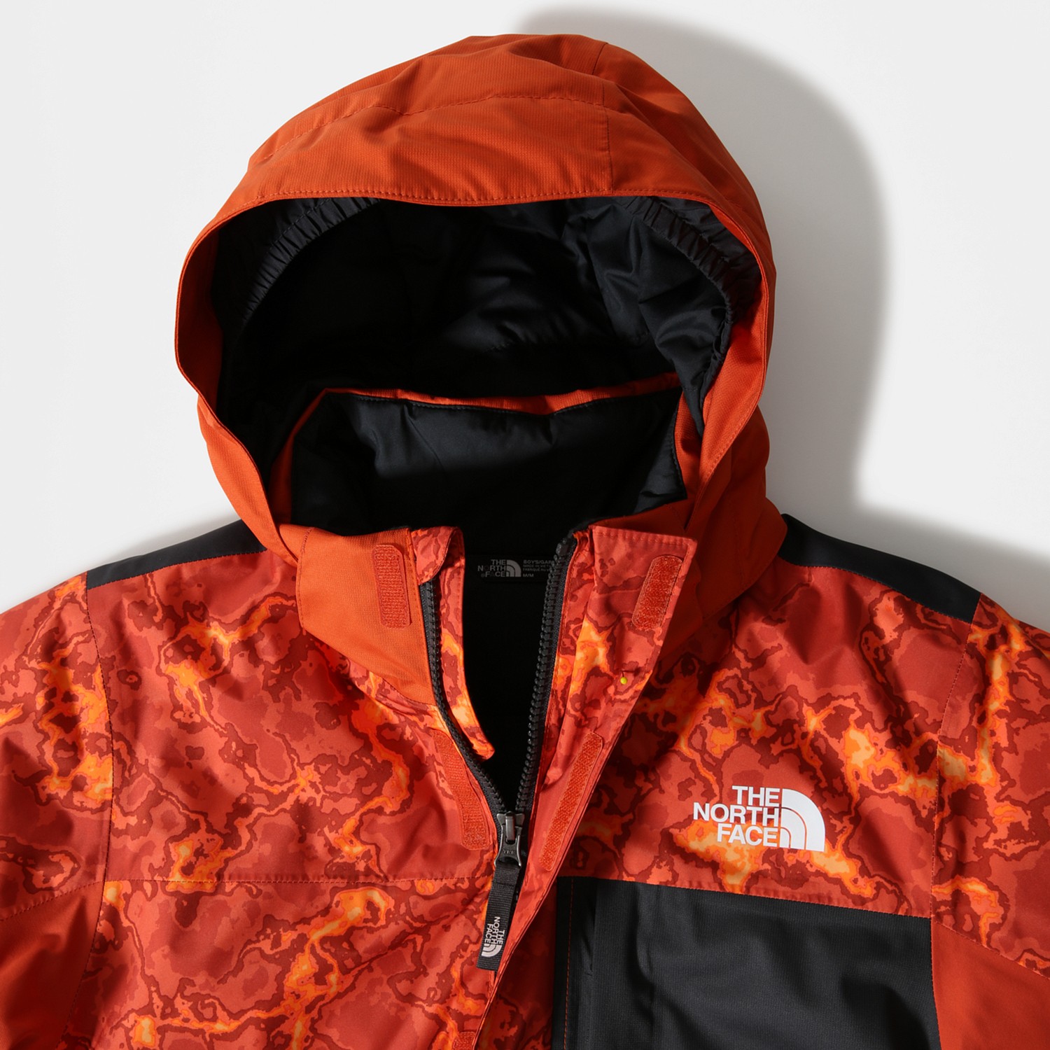 The north face 1985 store mountain jacket persian orange