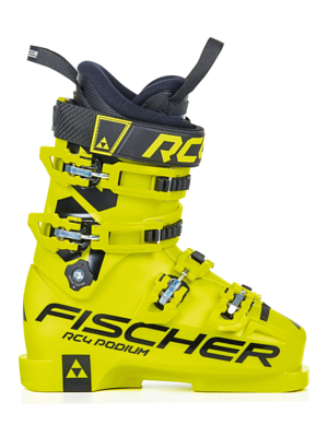 Горнолыжные ботинки детские FISCHER RC4 PODIUM 90 YELLOW/YELLOW