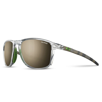 Очки солнцезащитные Julbo Compass Brillant/Green Tryearsli Gray/Polarized 3+/Brown/Silver Flash