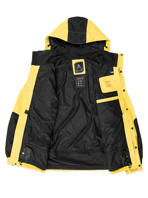 Куртка сноубордическая Volcom Longo GTX Dark Yellow