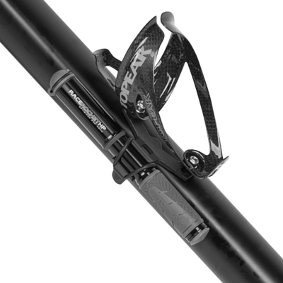 Велонасос TOPEAK RACEROCKET HP W/SMARTHEAD THREADLOCK & INTEGRATED PRESTA VALVE CORE Black