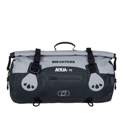 Мотосумка Oxford Aqua T-70 Roll Bag Grey/Black