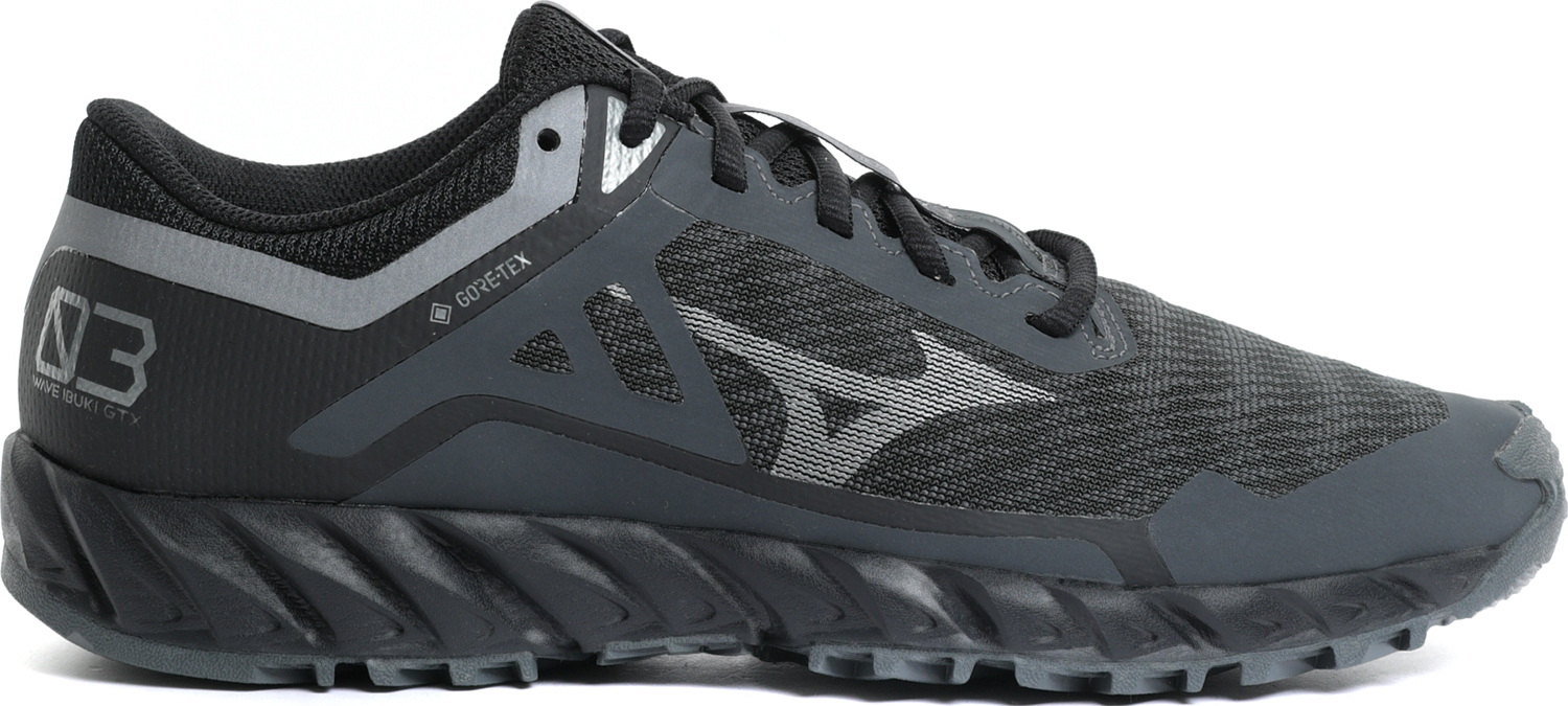 Кроссовки Mizuno Wave Ibuki 3 GTX Dark Shadow/Mettalic Gray/Black