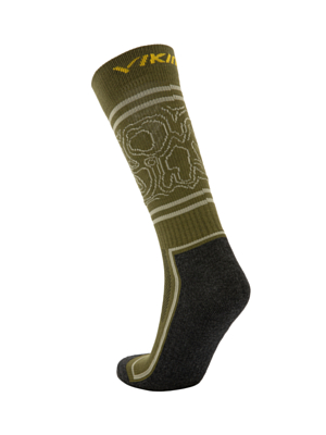 Носки VIKING Boosocks Heavy Bamboo Olive/Dark Grey