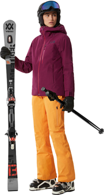 Брюки горнолыжные The North Face Lenado Pnt W Brushfire Ornge