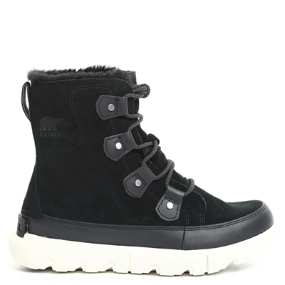 Ботинки Sorel Explorer Ii Joan Faux Fur Wp Black/Fawn