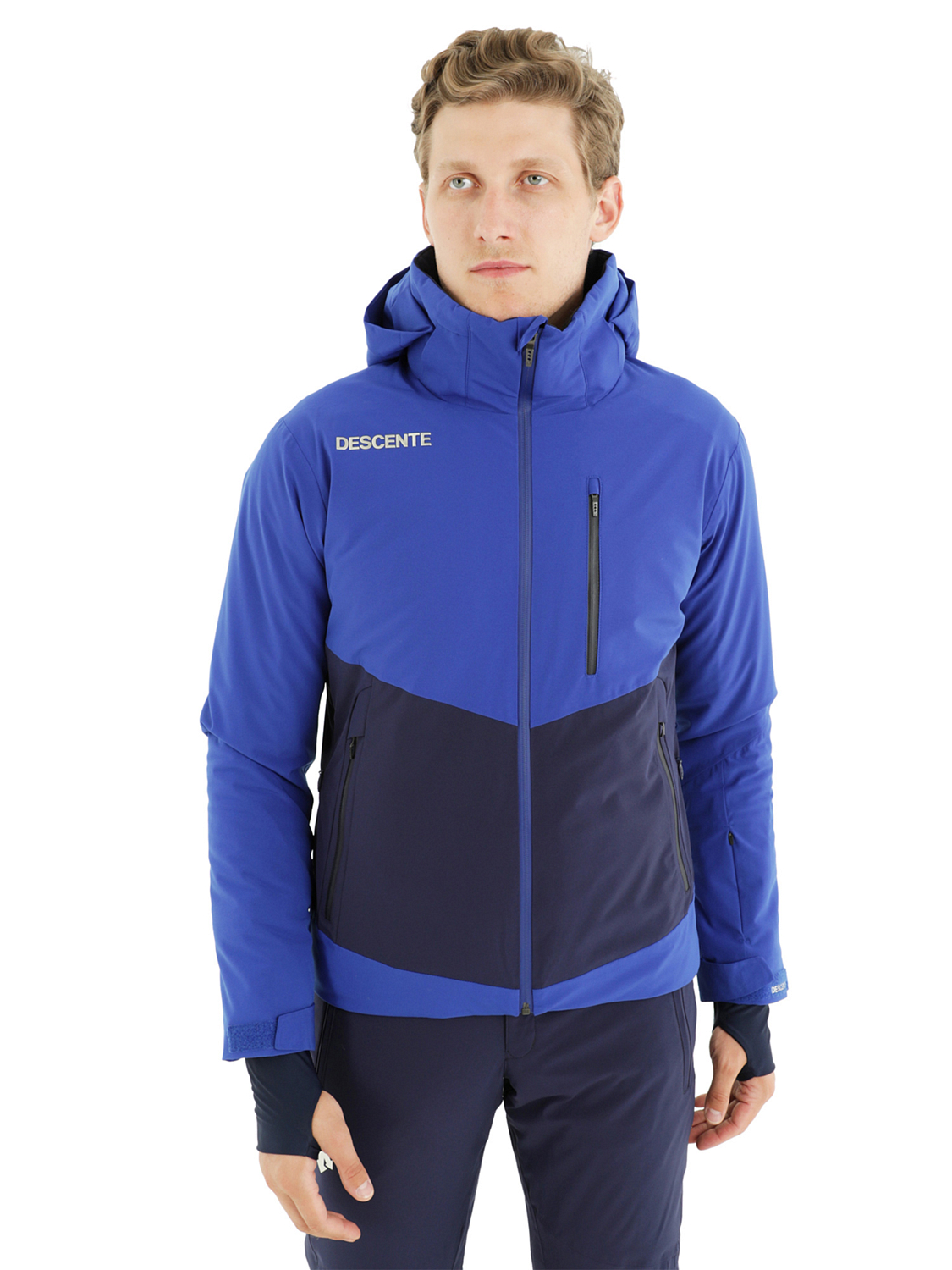 Куртка горнолыжная Descente Spencer Konpeki Blue