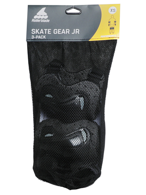 Защита для роликов (3 элемента) Rollerblade Skate Gear Junior 3 Pack Black