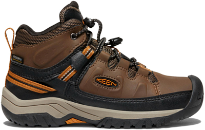 Ботинки детские Keen Targhee Mid Wp Dark Earth/Golden Brown