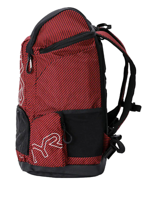 Рюкзак TYR Alliance 45L Backpack Team Carbon Print Красный