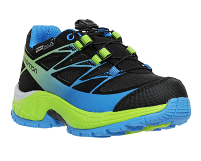 Ботинки детские SALOMON Wings CSWP K Blue/Green