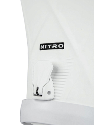 Крепления для сноуборда Nitro Phantom White