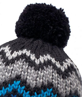 Шапка Buff KNITTED & POLAR HAT DANKE BLACK