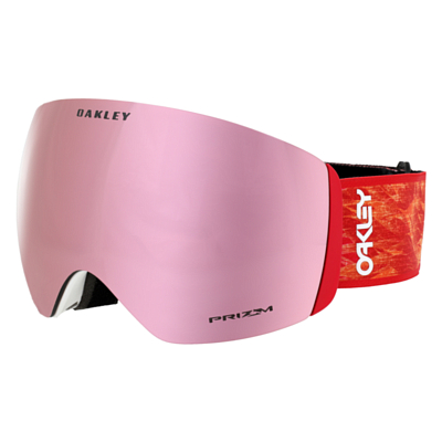 OTG Oakley Flight Deck L Red Blaze Prizm Rose Gold Iridium S3