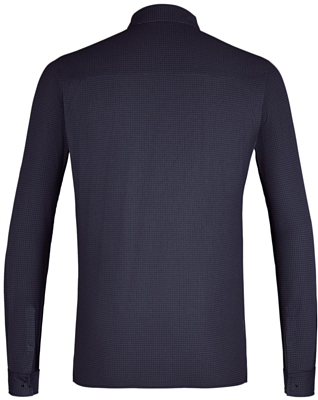 Рубашка для активного отдыха Salewa Puez Minicheck 2 Dry M L/S Premium Navy